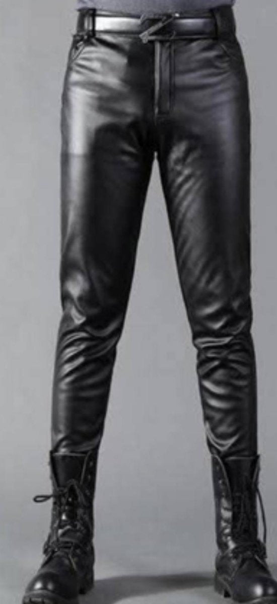 Premium Genuine Leather Pants - Sleek & Sophisticated - RUGGAN