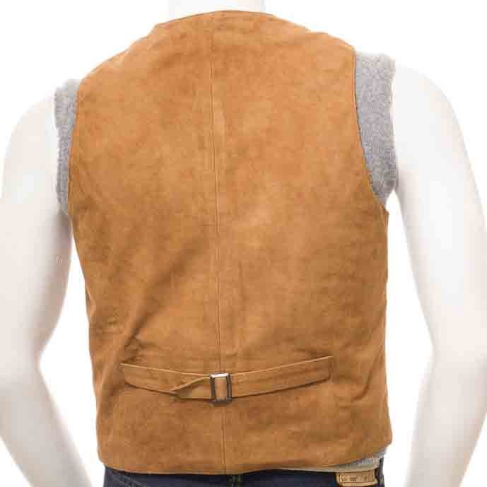 Premium Suede Leather Vest - Timeless Style Meets Modern Comfort - RUGGAN