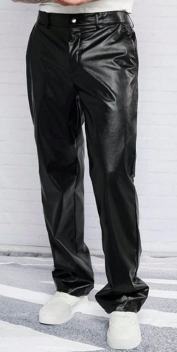 Relaxed Fit Genuine Leather Pants - Comfortable Luxury - RUGGAN