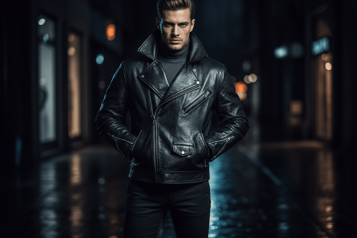 Oversized Leather Jackets - RUGGAN
