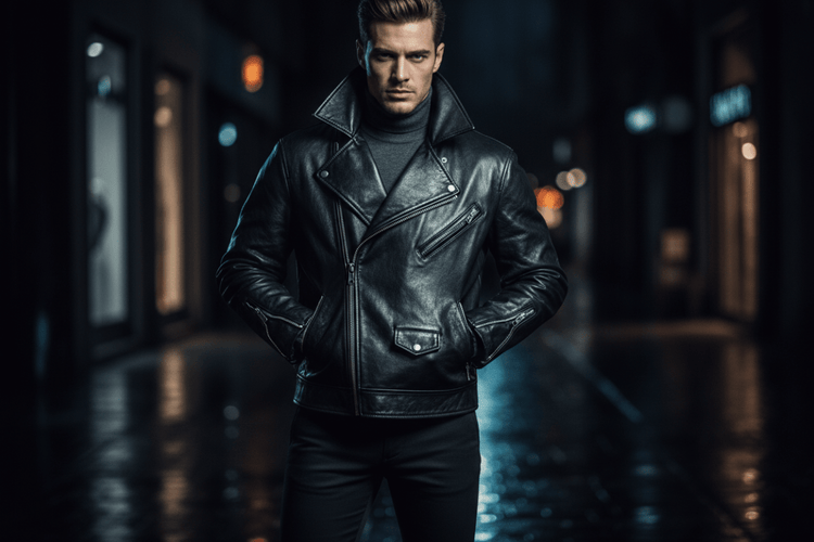 Oversized Leather Jackets - RUGGAN