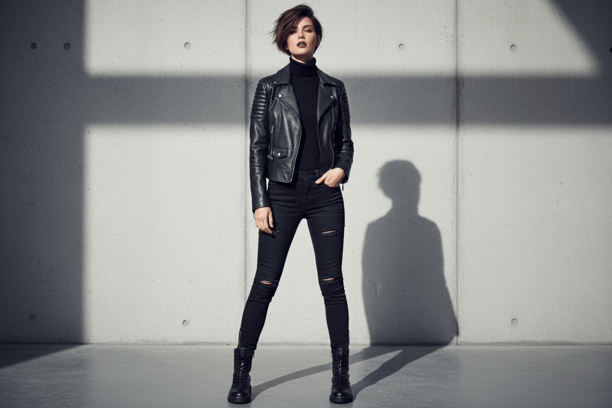 Women's Moto Jackets - RUGGAN