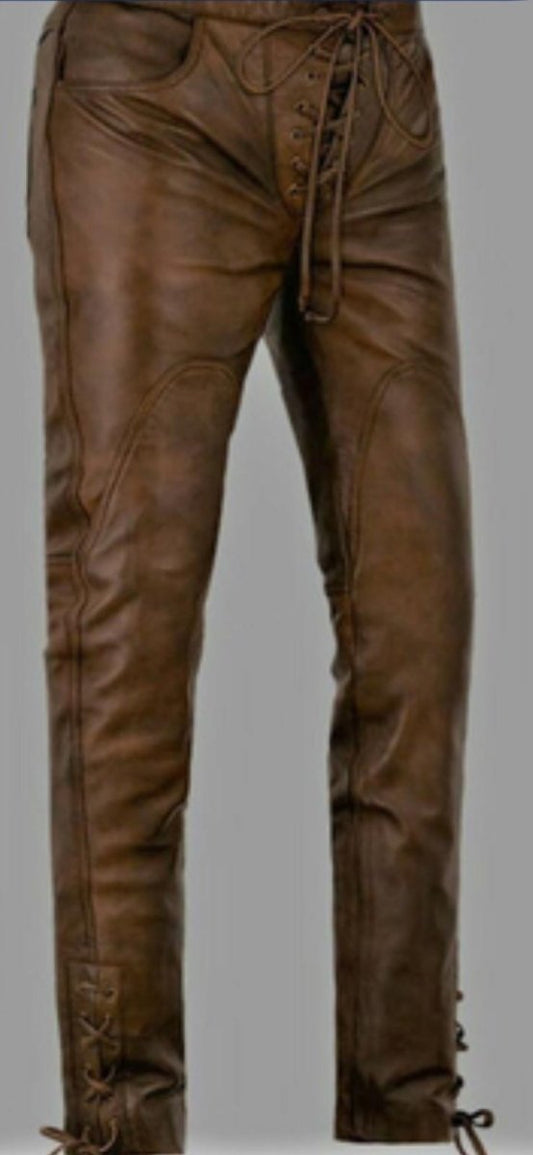 Genuine Leather Pants - Premium Quality & Timeless Style - RUGGAN
