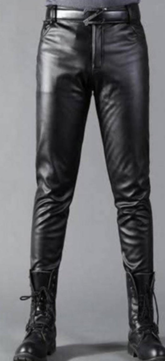 Premium Genuine Leather Pants - Sleek & Sophisticated - RUGGAN